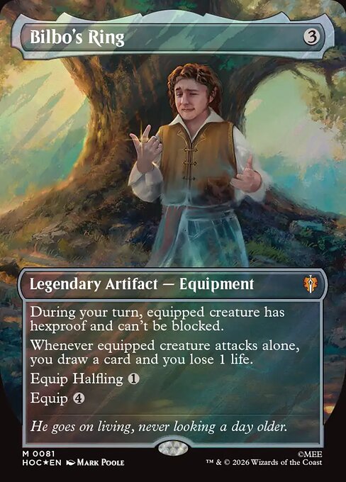 Bilbo's Ring [Borderless Classic Artist Surge Foil]