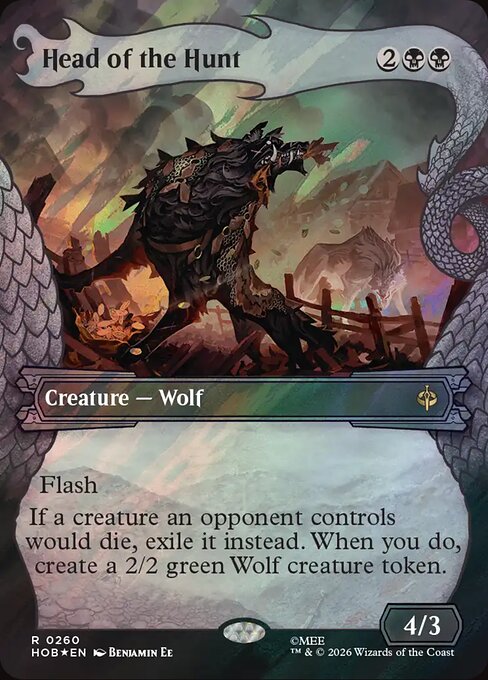 Head of the Hunt [Dragon Hoard Frame Surge Foil]