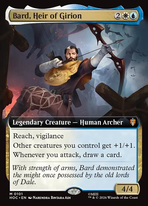 Bard, Heir of Girion [Extended Artwork Foil]