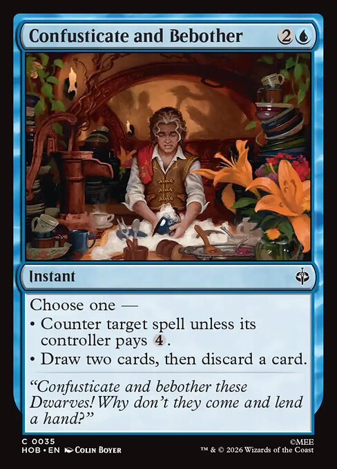 Confusticate and Bebother [Foil]