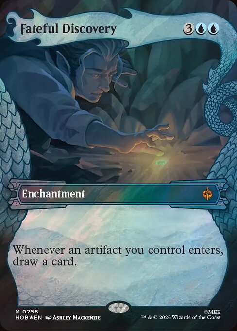 Fateful Discovery [Dragon Hoard Frame Surge Foil]
