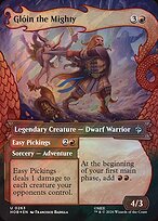 Glóin the Mighty // Easy Pickings [Dragon Hoard Frame Surge Foil]