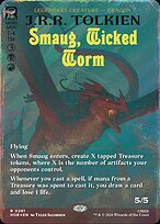 Smaug, Wicked Worm [Book Cover Surge Foil]