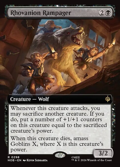 Rhovanion Rampager [Extended Artwork Foil]