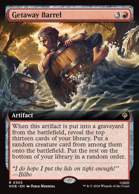 Getaway Barrel [Extended Artwork]