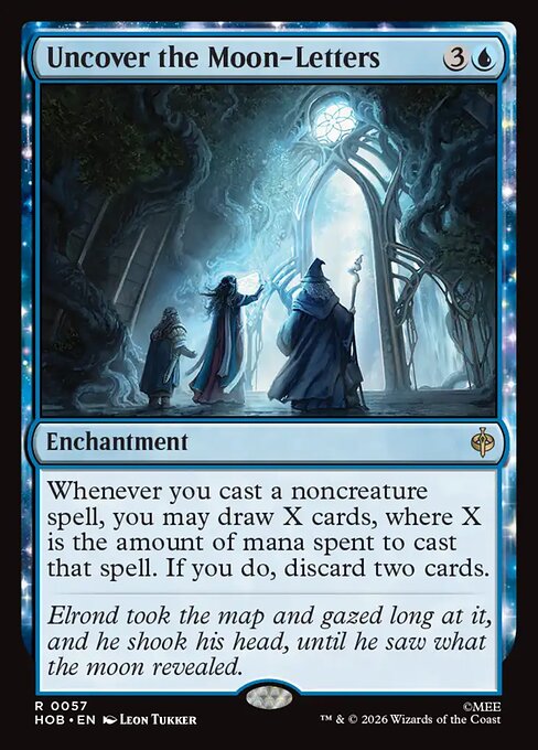 Uncover the Moon-Letters [Foil]