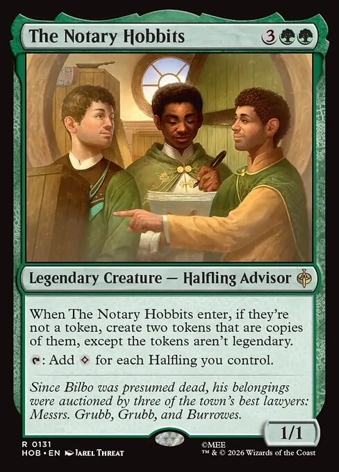 The Notary Hobbits [Foil]
