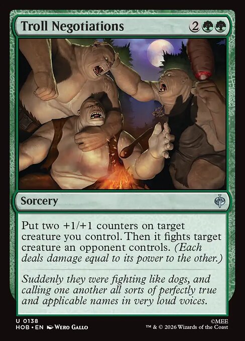 Troll Negotiations [Foil]