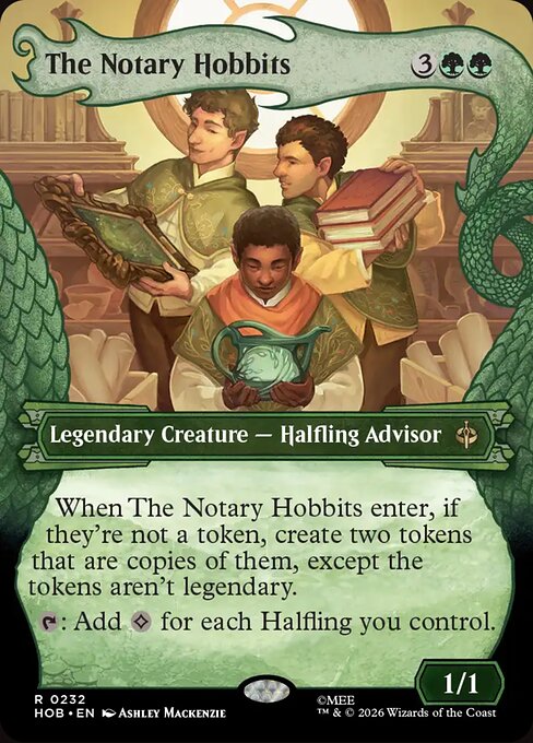 The Notary Hobbits [Dragon Hoard Frame Foil]