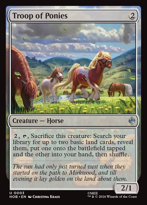 Troop of Ponies [Foil]