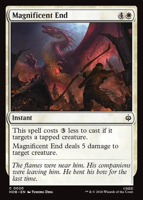 Magnificent End [Foil]