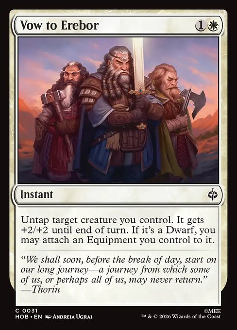 Vow to Erebor [Foil]