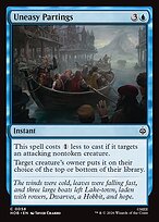 Uneasy Partings