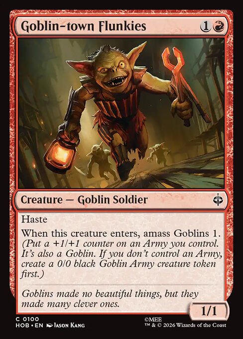 Goblin-town Flunkies [Foil]