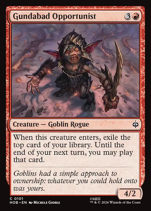 Gundabad Opportunist [Foil]