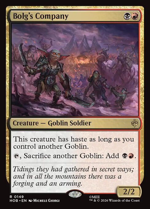 Bolg's Company [Foil]