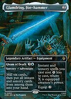 Glamdring, Foe-hammer // Gleam of Death [Borderless Scene]