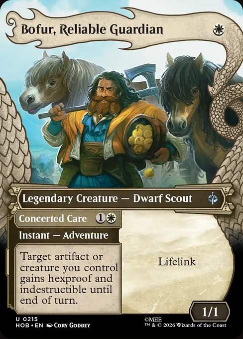 Bofur, Reliable Guardian // Concerted Care [Dragon Hoard Frame]