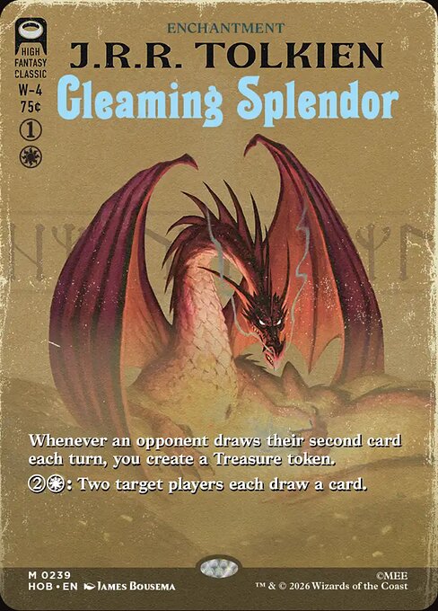Gleaming Splendor [Book Cover Foil]