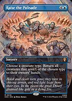 Raise the Palisade [Borderless Classic Artist]