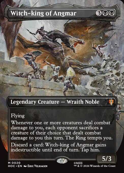 Witch-king of Angmar [Borderless Classic Artist]