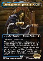 Gríma, Saruman's Footman [Borderless Classic Artist]