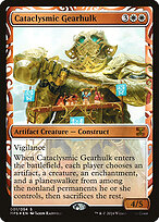 Cataclysmic Gearhulk [Showcase Foil]