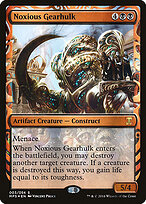 Noxious Gearhulk [Showcase Foil]