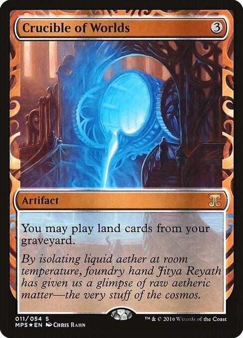 Crucible of Worlds [Showcase Foil]