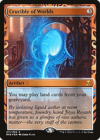 Crucible of Worlds [Showcase Foil]