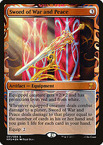 Sword of War and Peace [Showcase Foil]