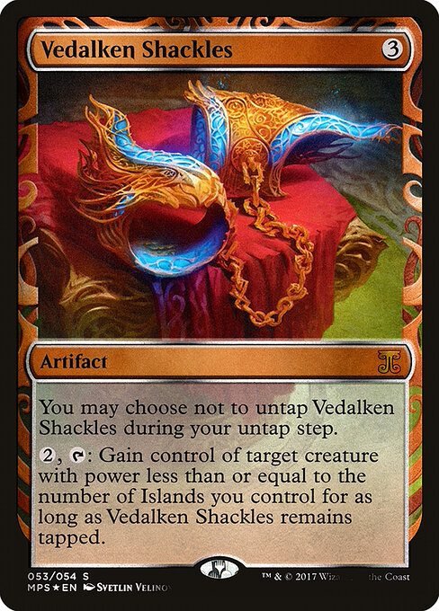 Vedalken Shackles [Showcase Foil]