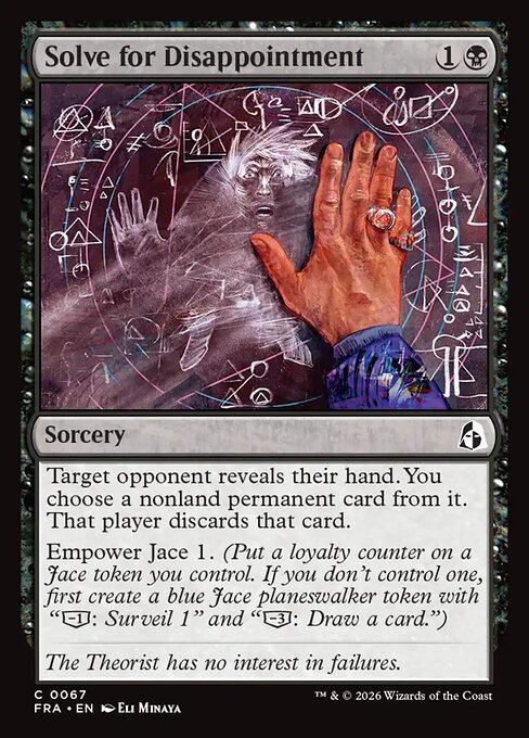 Solve for Disappointment [Foil]