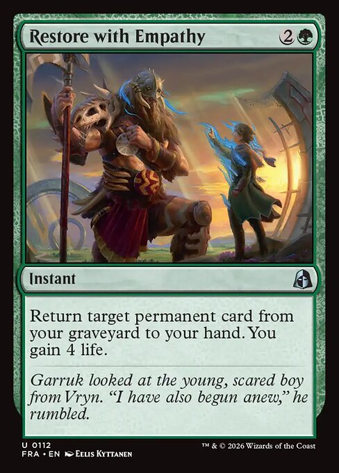Restore with Empathy [Foil]