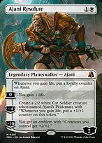 Ajani Resolute [Borderless]