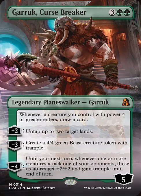 Garruk, Curse Breaker [Borderless]
