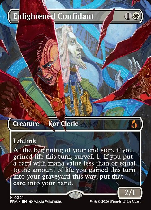 Enlightened Confidant [Shattered Mirror Foil]