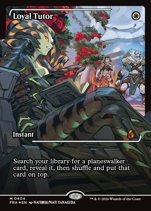 Loyal Tutor [Japan Showcase Foil]