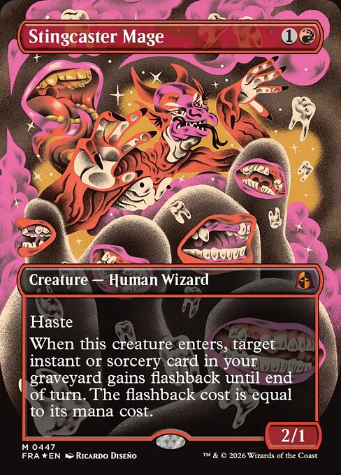 Stingcaster Mage [Secret Lair Foil]