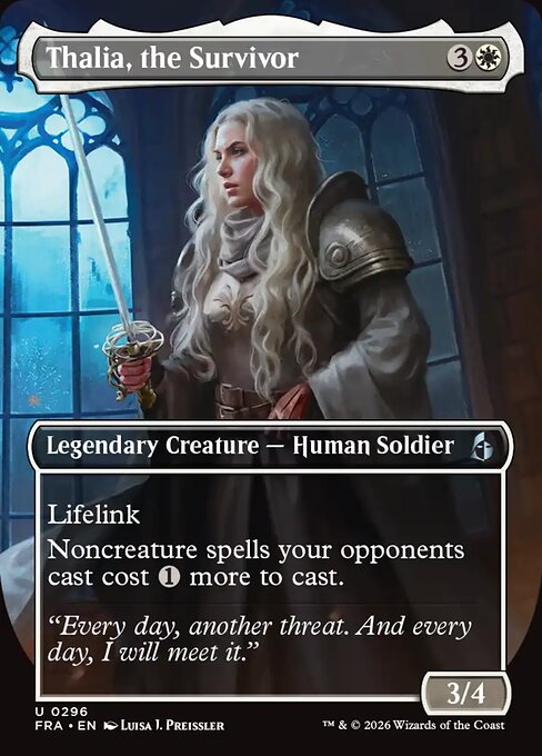 Thalia, the Survivor [Borderless Foil]