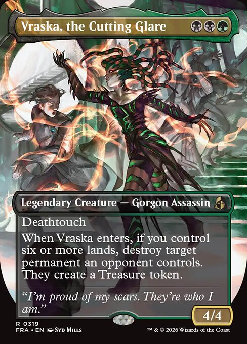 Vraska, the Cutting Glare [Borderless]