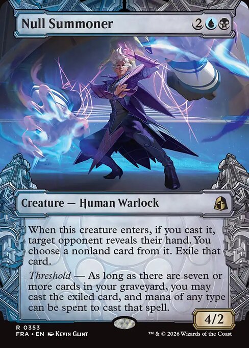 Null Summoner [Sculptor's Stronghold]