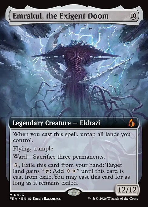 Emrakul, the Exigent Doom [Extended Artwork]