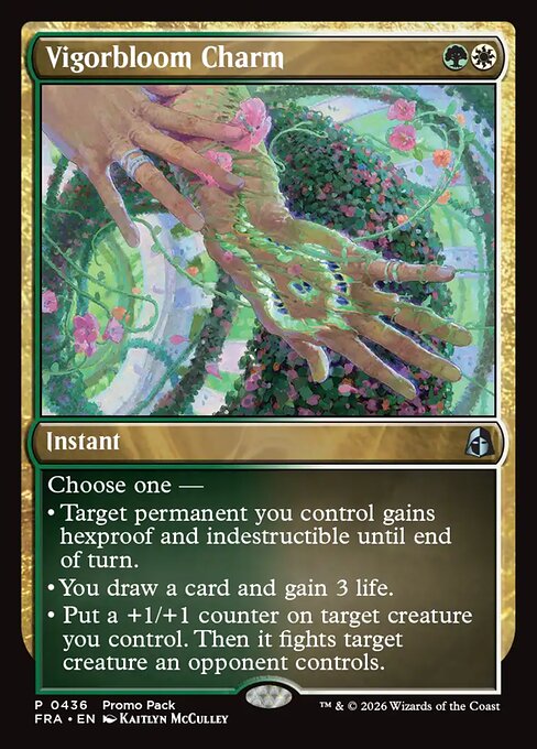 Vigorbloom Charm [Promo Foil]