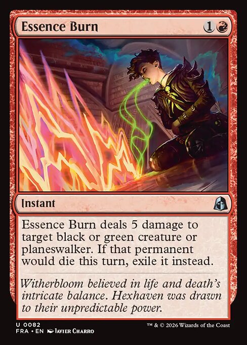 Essence Burn [Foil]