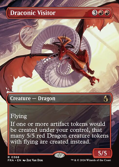 Draconic Visitor [Braintwister Foil]
