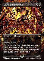 Darklight Phoenix [Secret Lair Foil]