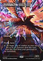 Darklight Phoenix [Shattered Mirror Facet Foil]