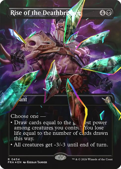 Rise of the Deathbringer [Shattered Mirror Facet Foil]