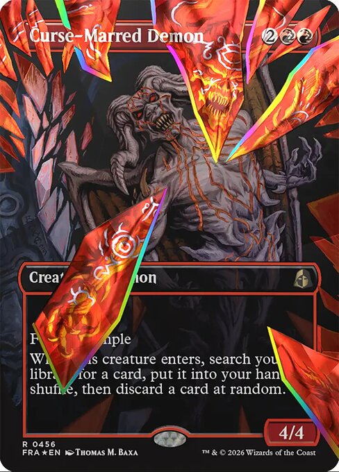 Curse-Marred Demon [Shattered Mirror Facet Foil]